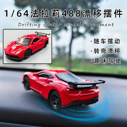 Rotating Racing Dashboard Ornament